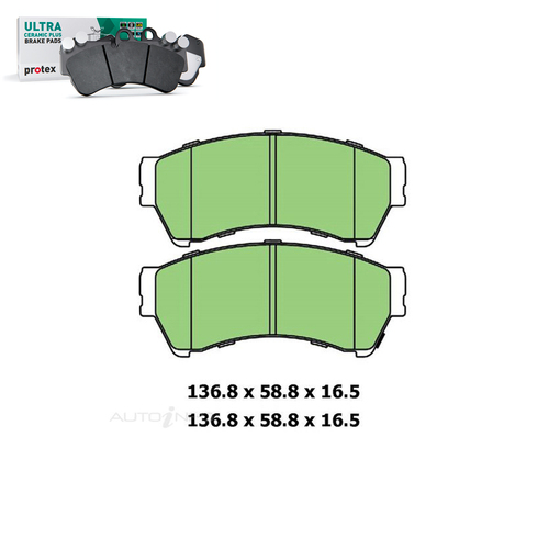 Front Brake Pad Set FOR Mazda 6 GH 2008-2012 DB1942 