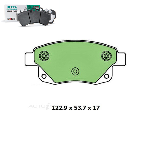 Rear Brake Pad Set FOR Ford Transit VH VJ VM VO 2000-2020 DB1968 