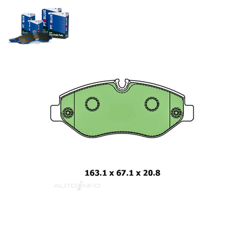 Front Brake Pad Set FOR Mercedes Sprinter Vito Volkswagen Crafter 07-20 DB1973 