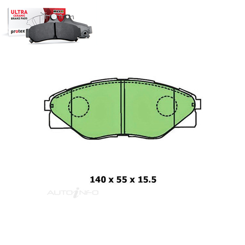 Front Brake Pad Set FOR Toyota Hilux GGN15R GGN25R KUN16R TGN16R 08-15 DB1985 