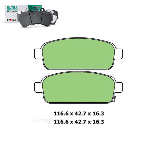 Rear Brake Pad Set FOR Holden Astra Barina TM Cruze JH JG Opel PJ 09-20 DB1990 