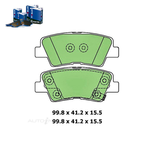 Rear Brake Pad Set FOR Hyundai i30 GD Tucson Kia Rio UB Sportage 11-On DB2088 