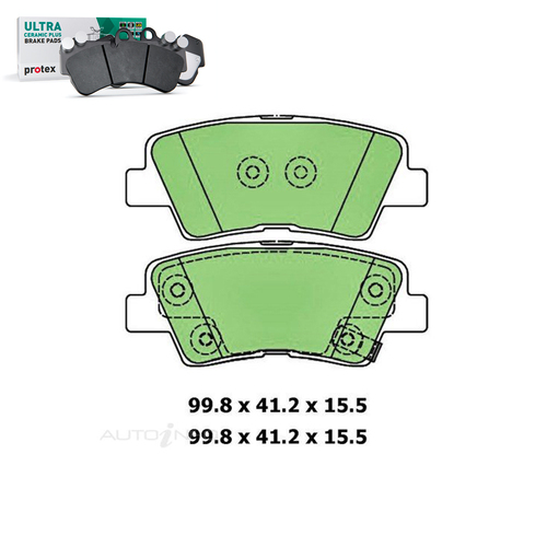 Rear Brake Pad Set FOR Hyundai i30 GD Tucson Kia Rio UB Sportage 11-On DB2088 