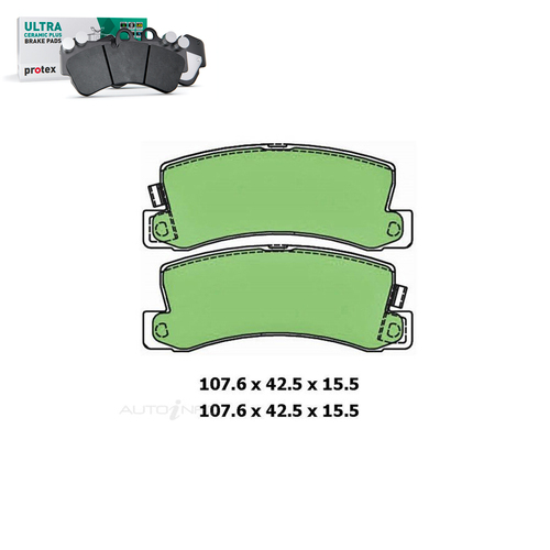 Rear Brake Pad Set FOR Holden Apollo Lexus ES30 Toyota Camry Carina 84-03 DB422 