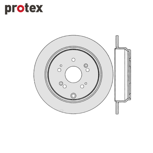 DISC ROTOR REAR FOR HONDA ODYSSEY DR12774