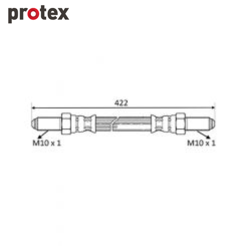 Protex Brake Hose H1097