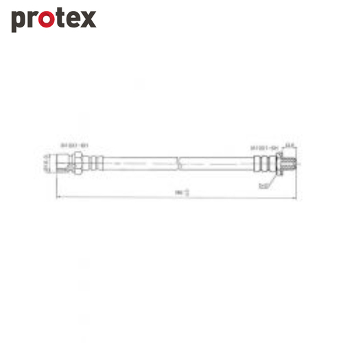 Protex Brake Hose H1176