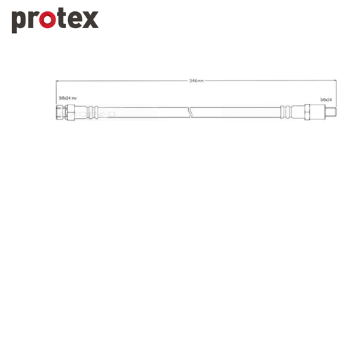 Protex Brake Hose H1348