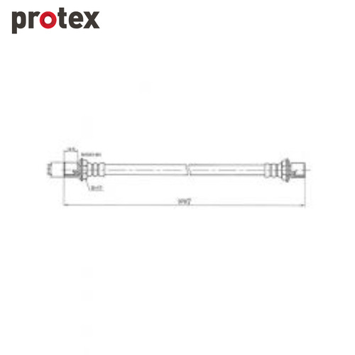 Protex Brake Hose H1361