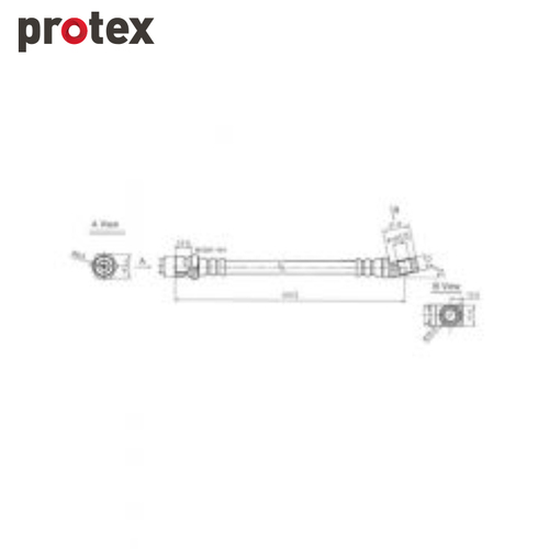 Protex Brake Hose H1363