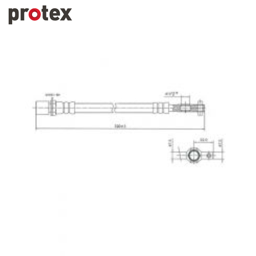 Protex Brake Hose H1380