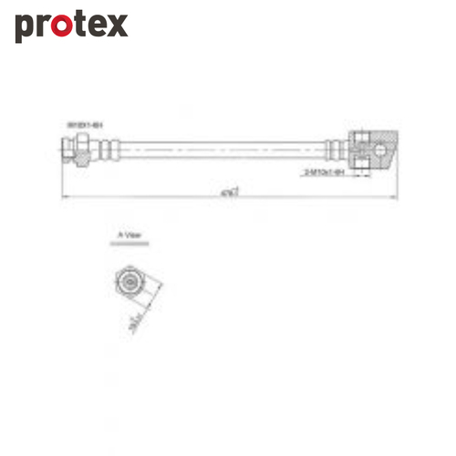 Protex Brake Hose H1409