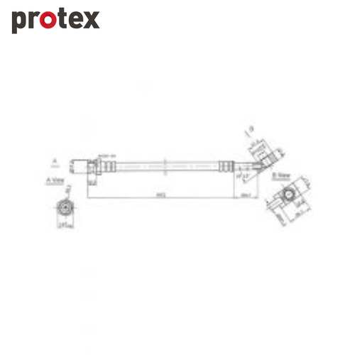 Protex Brake Hose H1491