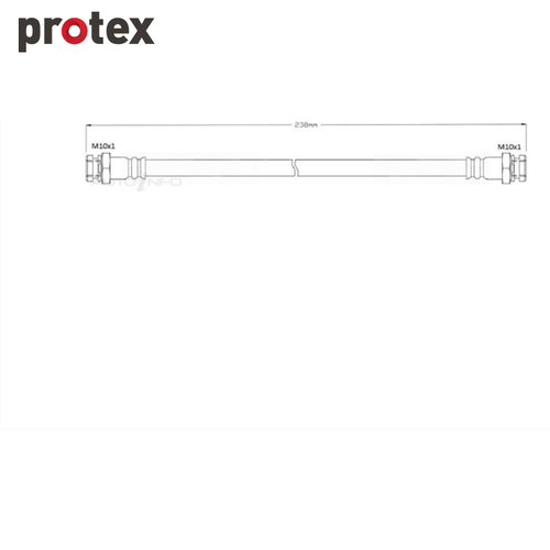 Protex Brake Hose H1505