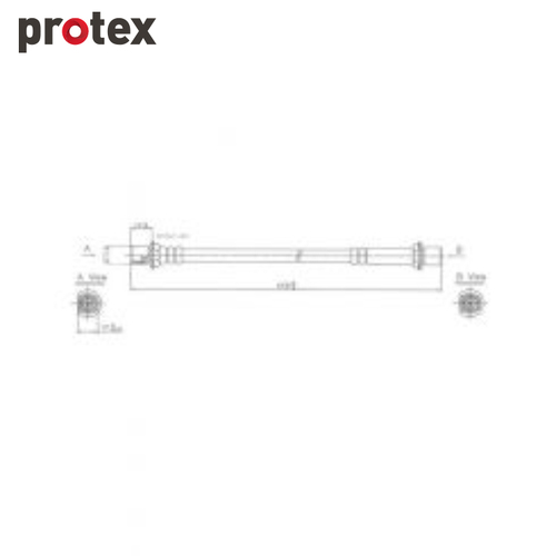 Protex Brake Hose H1534