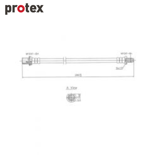 Protex Brake Hose H1542