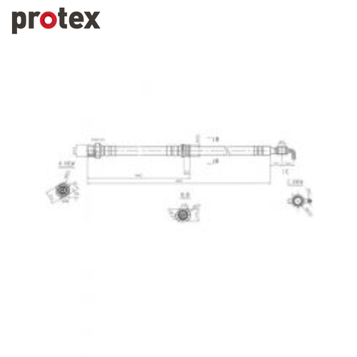 Protex Brake Hose H1546