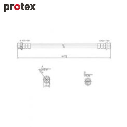 Protex Brake Hose H1552