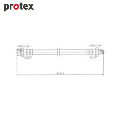 Protex Brake Hose H1557