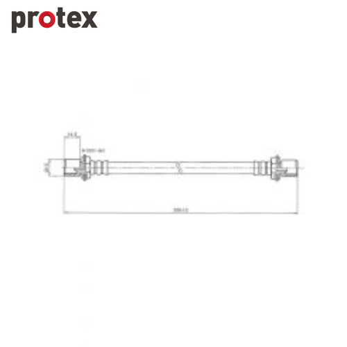 Protex Brake Hose H1801