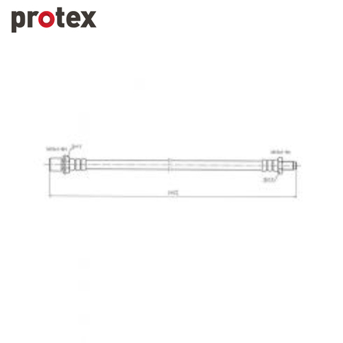 Protex Brake Hose H1802