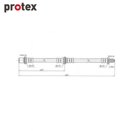 Protex Brake Hose H1805