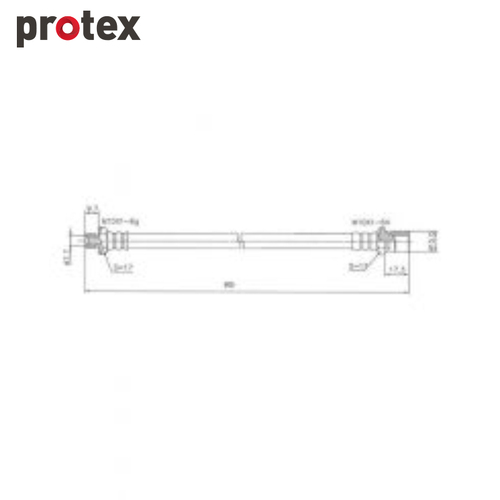 Protex Brake Hose H1849