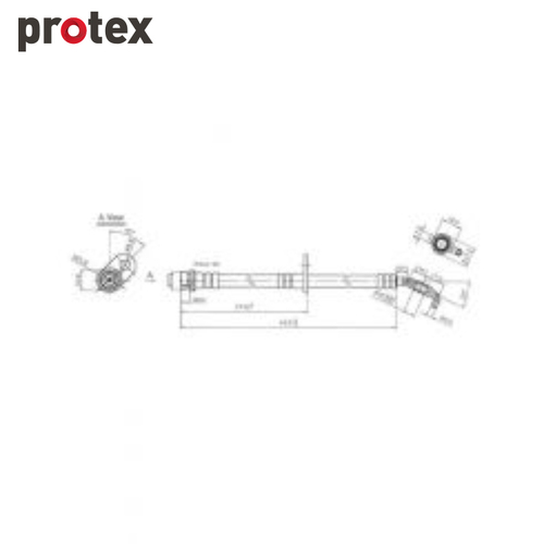 Protex Brake Hose H1915