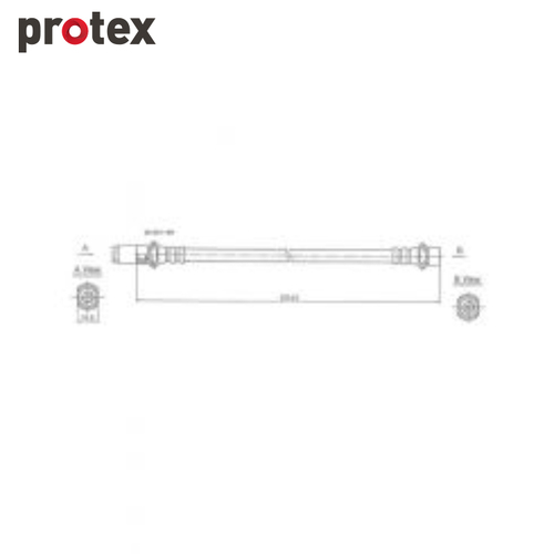 Protex Brake Hose H1917