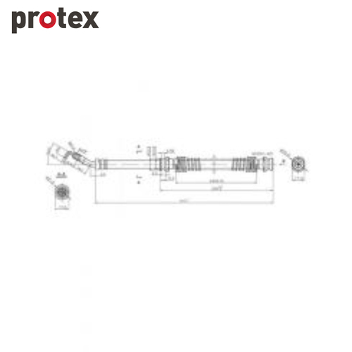 Protex Brake Hose H1950