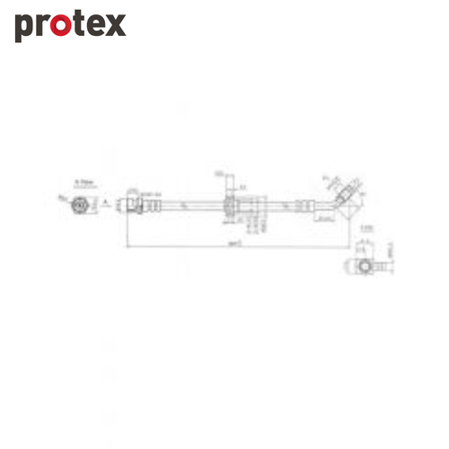 Protex Brake Hose H3008