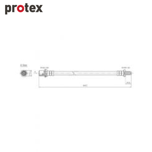 Protex Brake Hose H3453