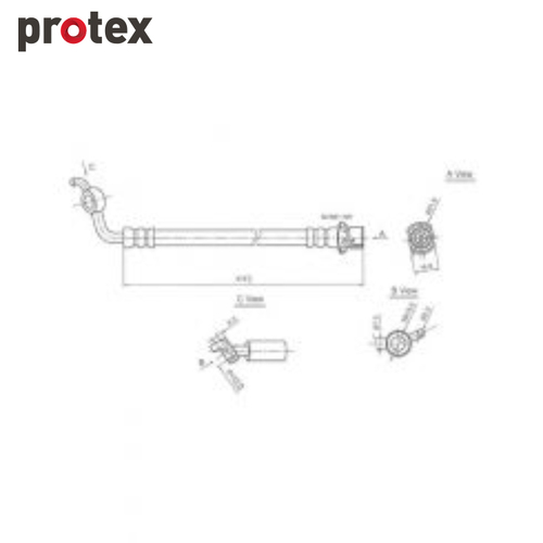 Protex Brake Hose H3460