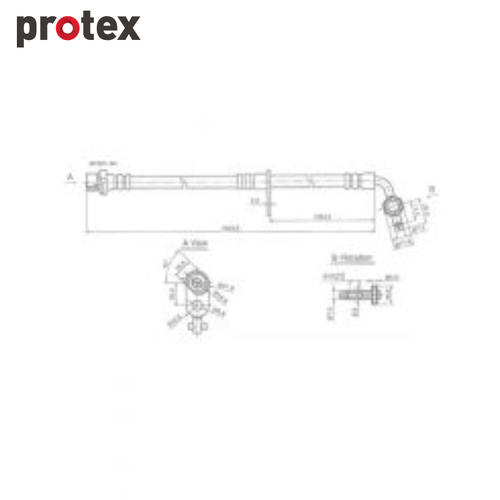 Protex Brake Hose H3469