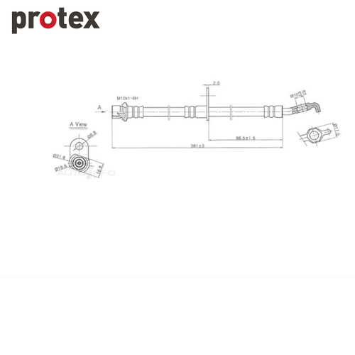 Protex Brake Hose H3478