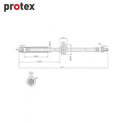 Protex Brake Hose H3482