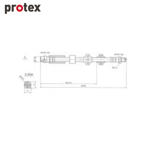 Protex Brake Hose H3537