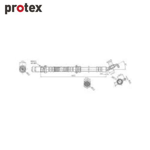 Protex Brake Hose H3571