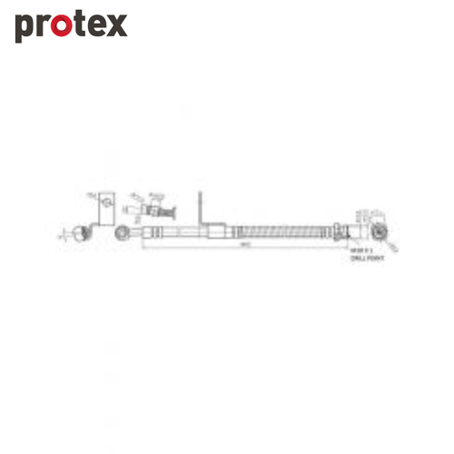 Protex Brake Hose H3575