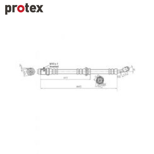 Protex Brake Hose H3710