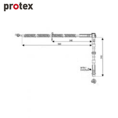 Protex Brake Hose H3734