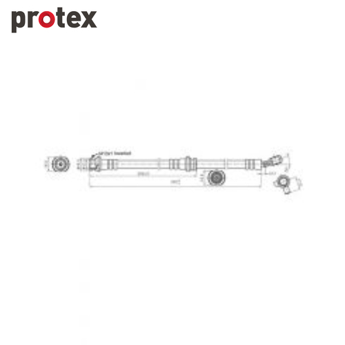 Protex Brake Hose H3737