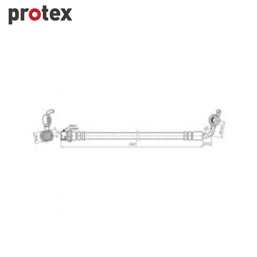 Protex Brake Hose H3749