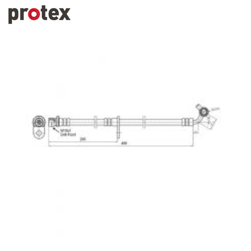 Protex Brake Hose H3772