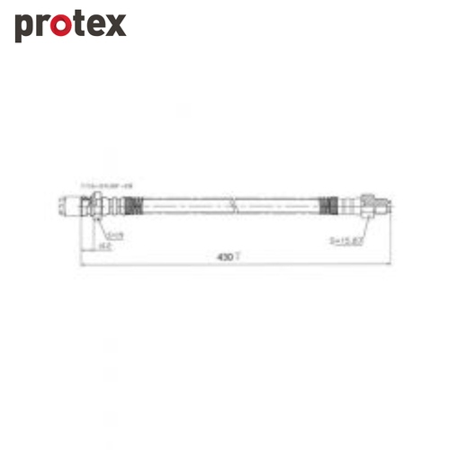 Protex Brake Hose H425