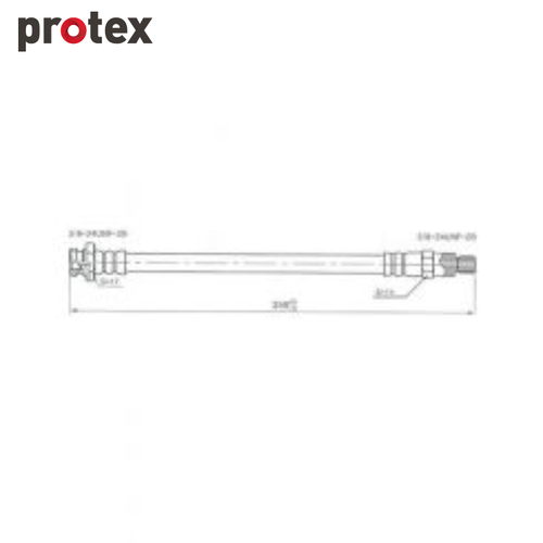 Protex Brake Hose H675