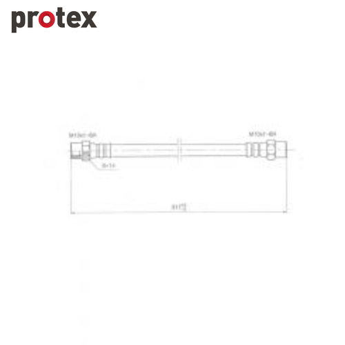 Protex Brake Hose H834