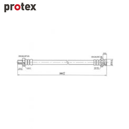 Protex Brake Hose H893