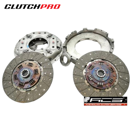 COMMERCIAL CLUTCH KIT FOR HINO KFS633 (TWIN) KHI40002