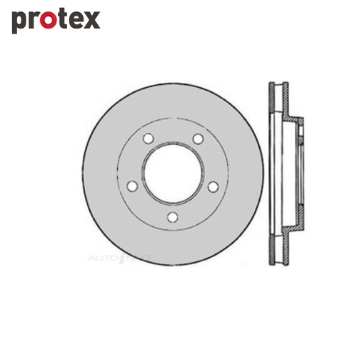 DISC ROTOR FRONT FOR INTERNATIONAL SCOUT SDR095